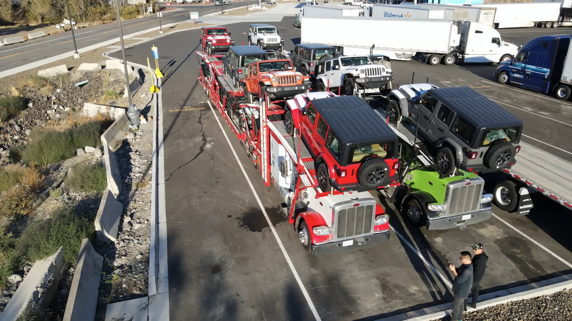 Factory to Showroom how new cars transported to dealerships